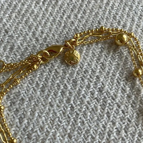 Three chain J Crew necklace - Picture 2 of 3